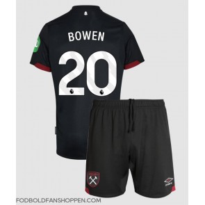 West Ham United Jarrod Bowen #20 Udebanetrøje Børn 2024-25 Kortærmet (+ Korte bukser)